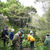 Arbour Day planting behind zoo. 